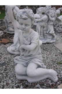 Chłopiec z ptaszkiem